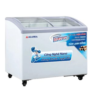 Tủ Đông Alaska Kính Cong 300 lít KC-210CI
