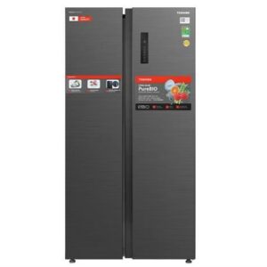 Tủ lạnh Toshiba Inverter 555 lít Side By Side GR-RS696WI-PMV(60)-AG
